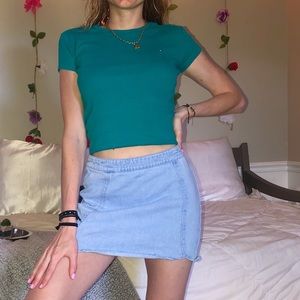 TOMMY HILFIGER turquoise shirt 💚 size XS